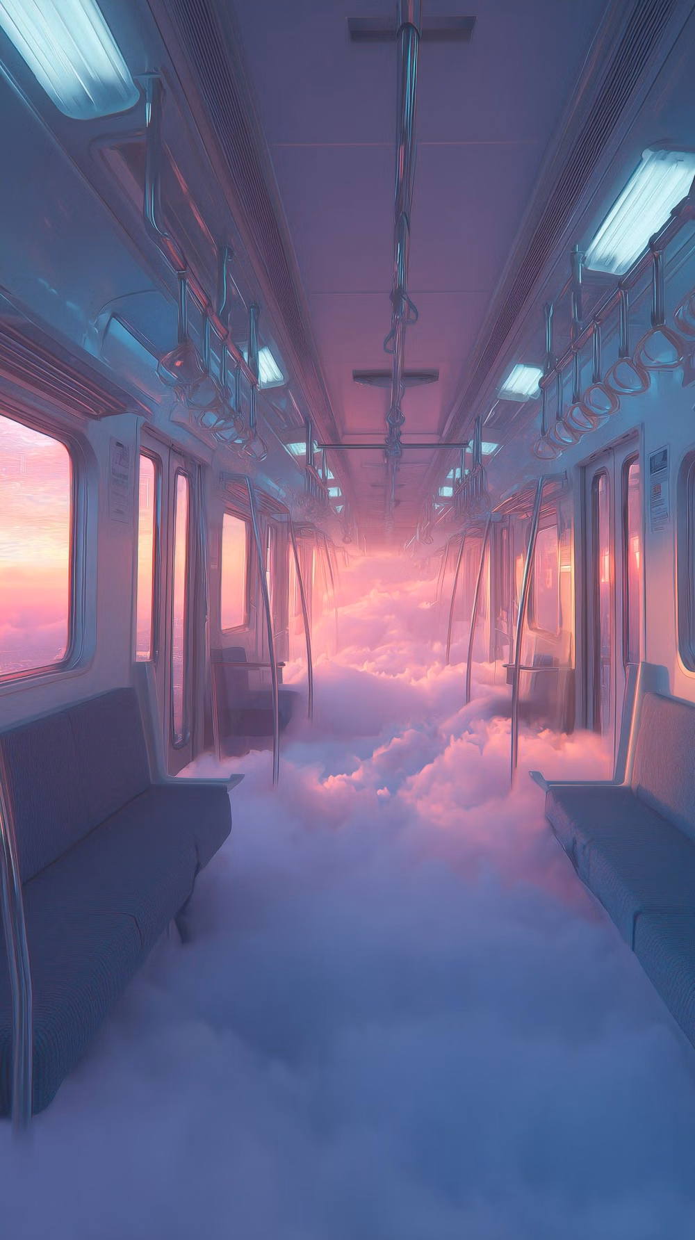 Vaporwave aesthetic - The kind of place you go when you need to feel alone with your thoughts. A peaceful, pastel escape. . . . Follow @thelostvibe0 for more! . . . #Dreamcore #Vaporwave #PastelAesthetic #NostalgiaCore #DigitalArt #SurrealArt #AestheticArt #Dreamy #Vibes #RetroAesthetics #ForYou #ExplorePage #Mood