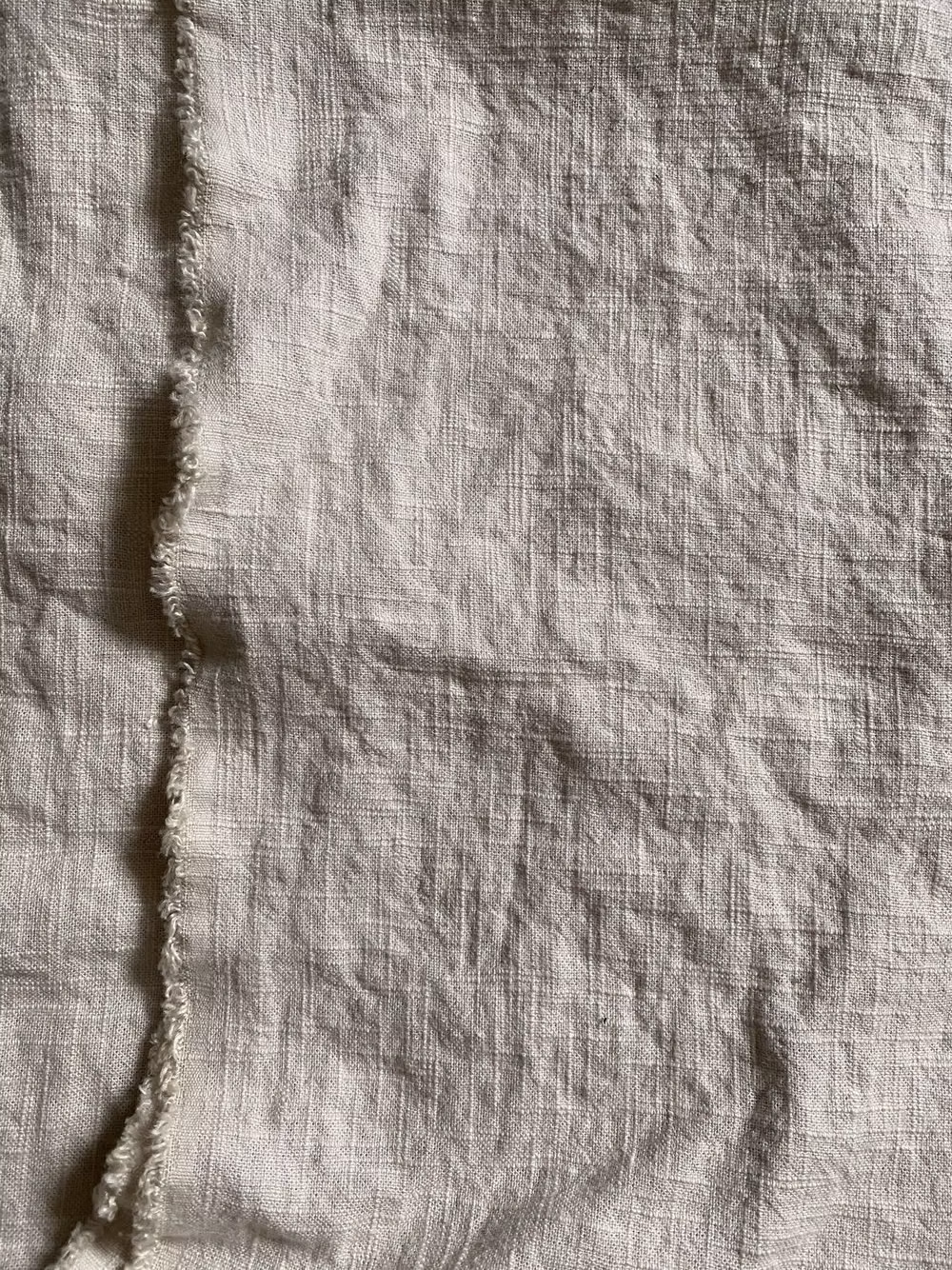 worn natural linen wrinkles macro photograph - Theodore Ushant ★ The Buccaneers