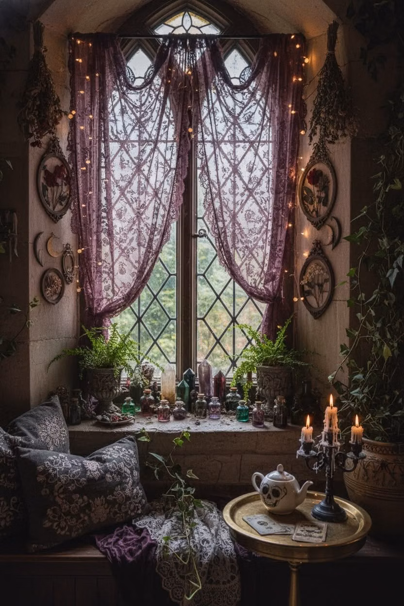 Whimsigothic aesthetic -