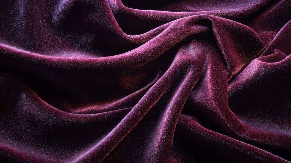 deep purple velvet folds photograph - Deep purple velvet fabric by Beautiful things on @creativemarket